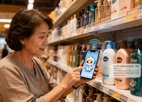 碰一下，召唤 AI 购物助手！您的掌心专属导购已上线