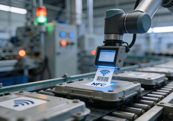 数据采集太耗时？NFC 标签助力工业场景高效 “一碰传” 